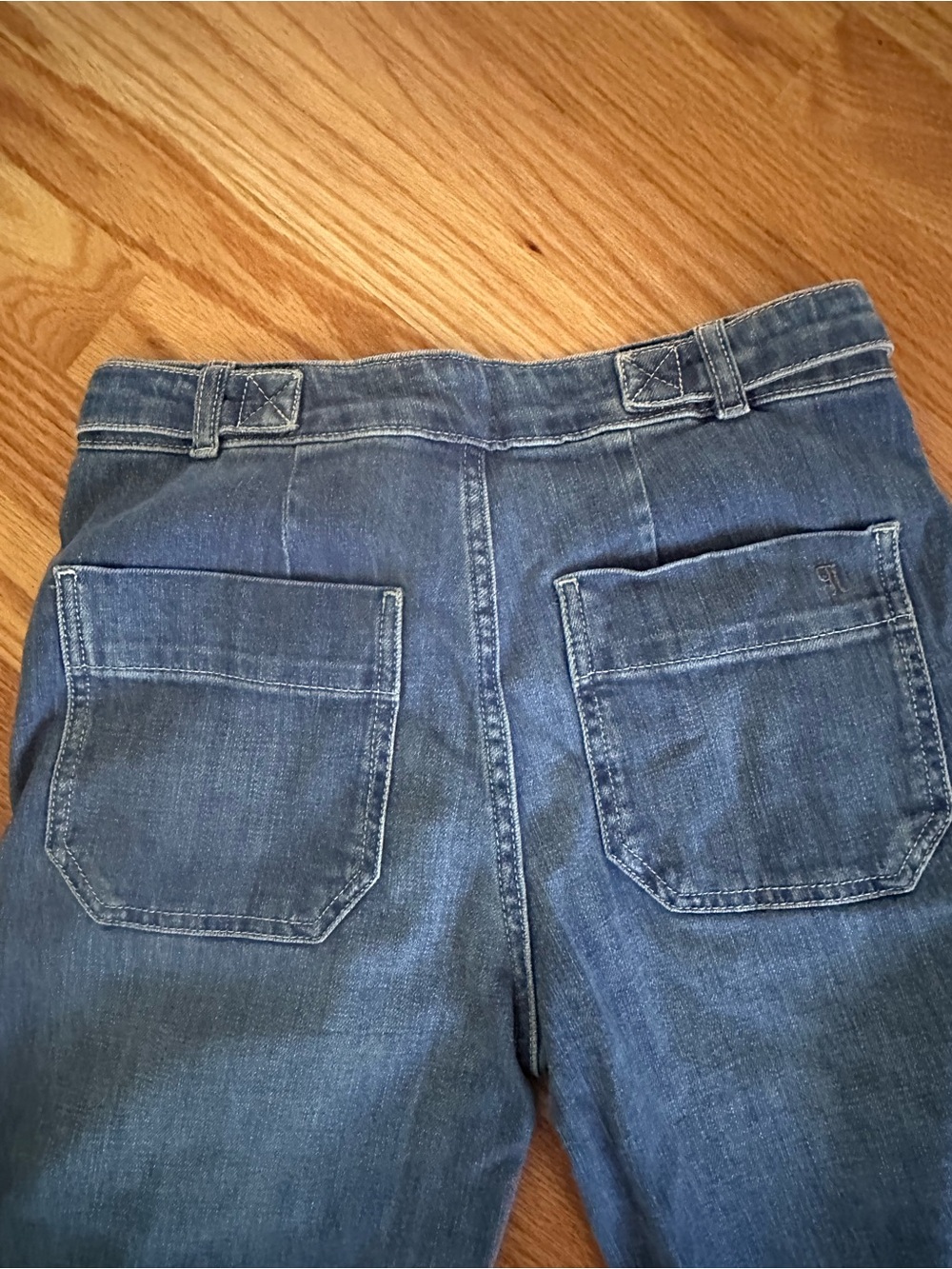 Pilcro Tower Flare Mid Rise Jeans - Picture 7 of 7